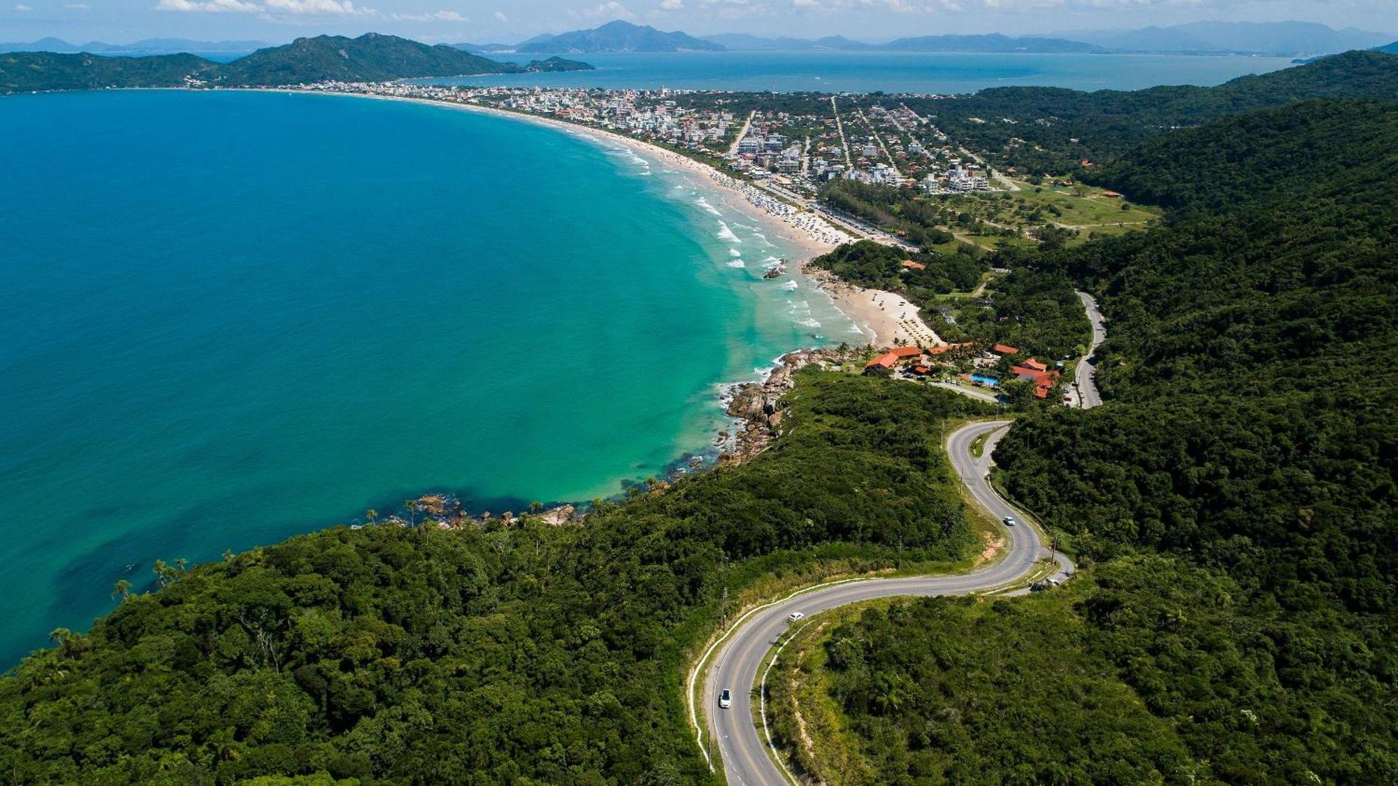 Apartamento Praia Mariscal Canto Grande Bombinhas - Canela Flats 03 Eksteriør billede